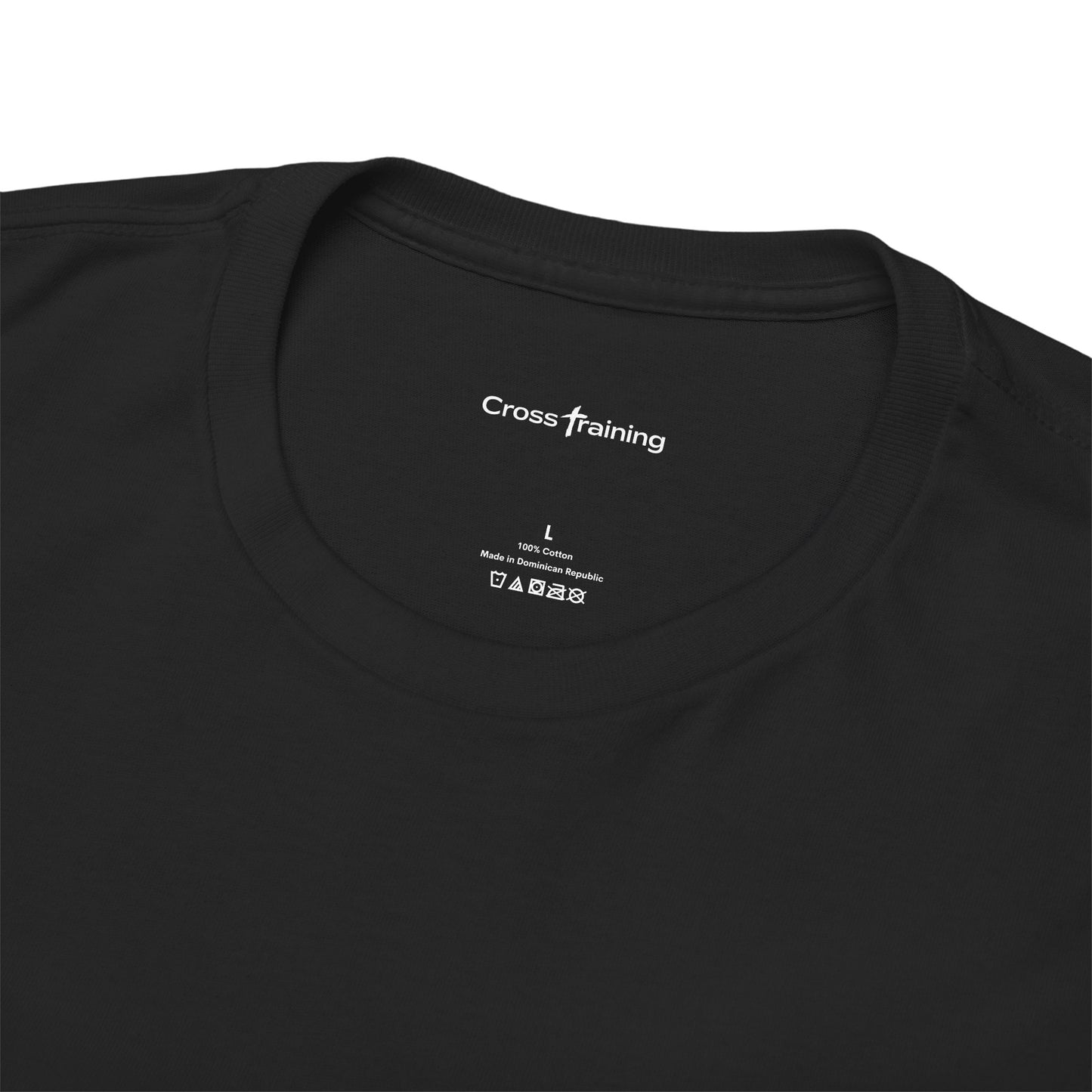 Christian Cross Tee — "May Heavenly Things Constantly Interrupt Our Earthly Things" Inspirational T‑Shirt