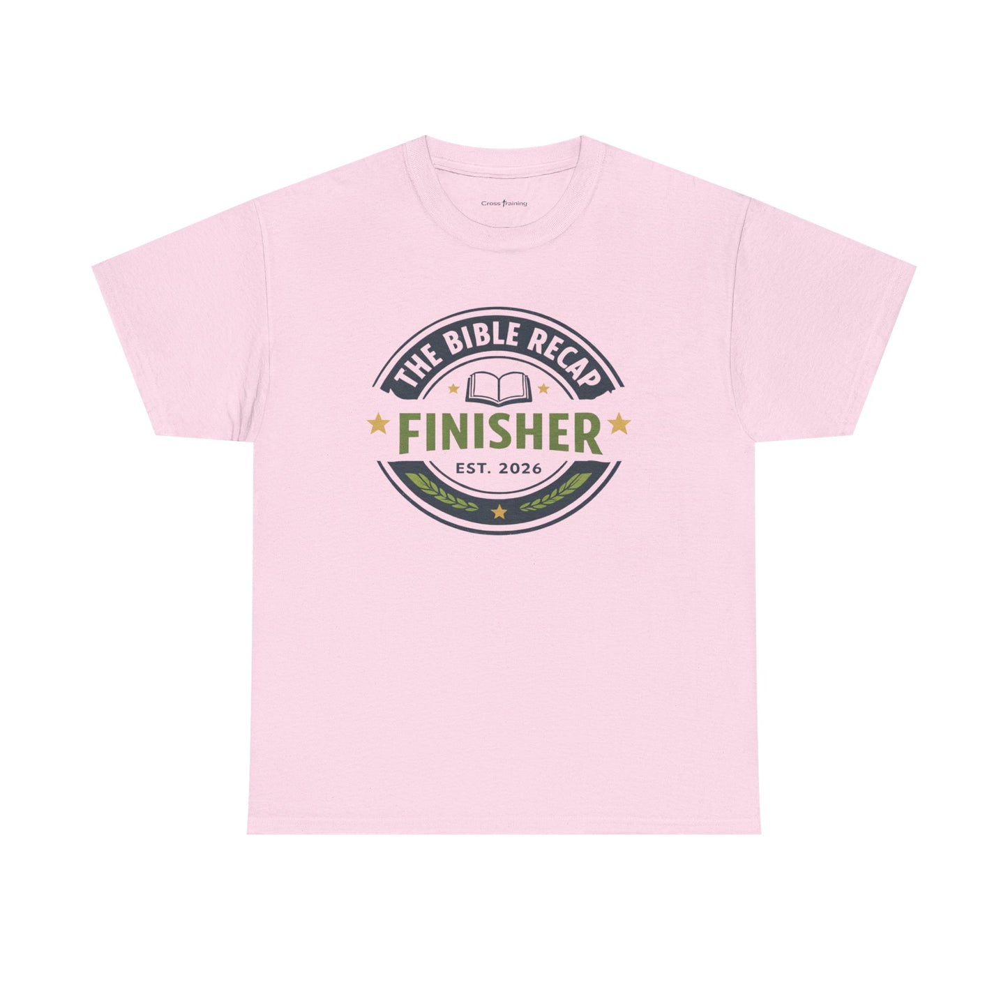 Bible Recap Finisher T‑Shirt — “Finisher” Faith Journey Tee