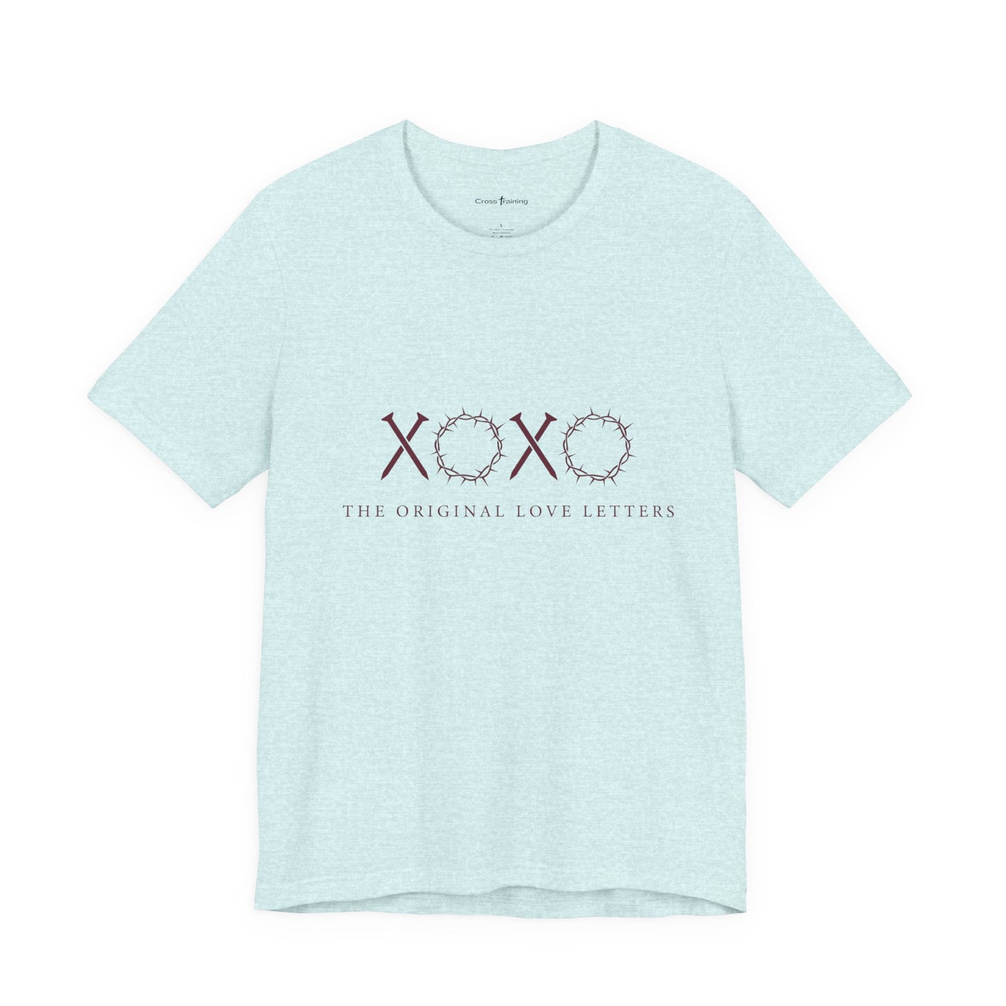 XOXO Floral Tee — "The Original Love Letters" Valentine's Graphic T-Shirt
