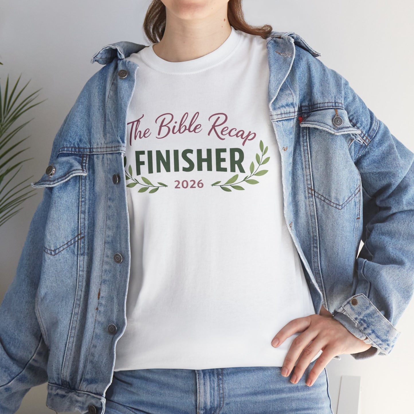 Bible Recap Finisher 2026 T-Shirt — Faith Journey Graduation Tee