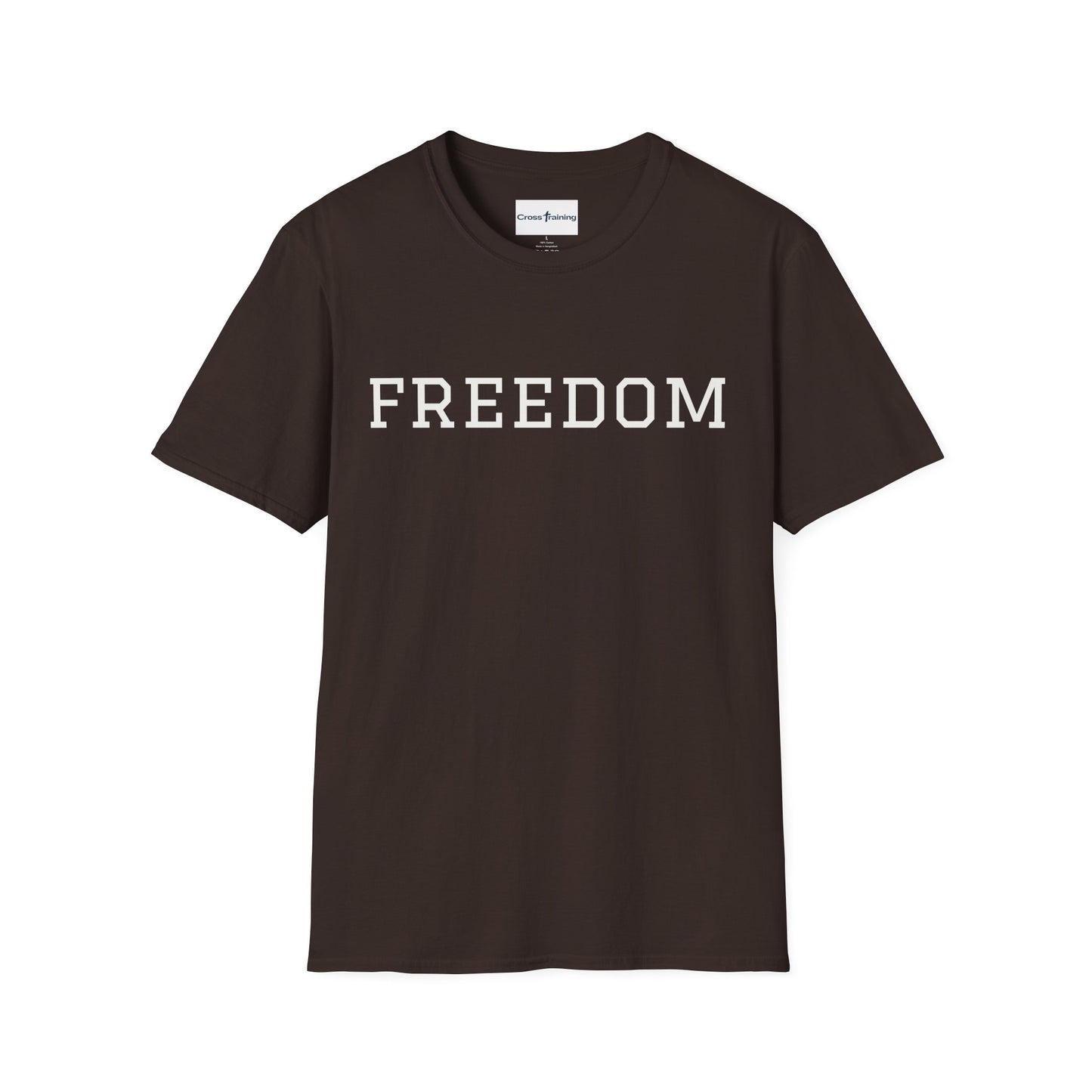 Freedom & Faith Unisex T-Shirt, Inspirational Tee, Casual Wear, Christian Apparel, Great for Everyday Use