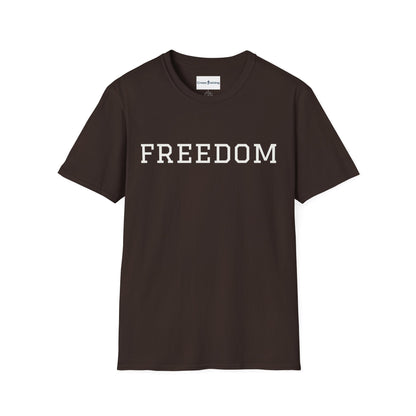 Freedom & Faith Unisex T-Shirt, Inspirational Tee, Casual Wear, Christian Apparel, Great for Everyday Use