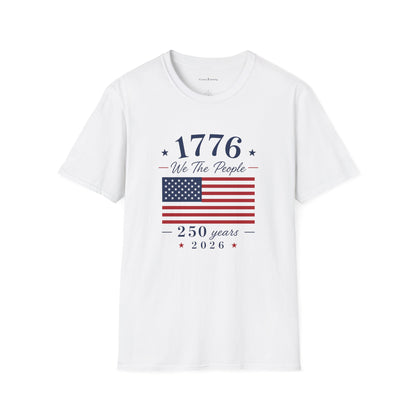 1776 We The People T-Shirt — American Flag Patriotic Tee for Independence Day
