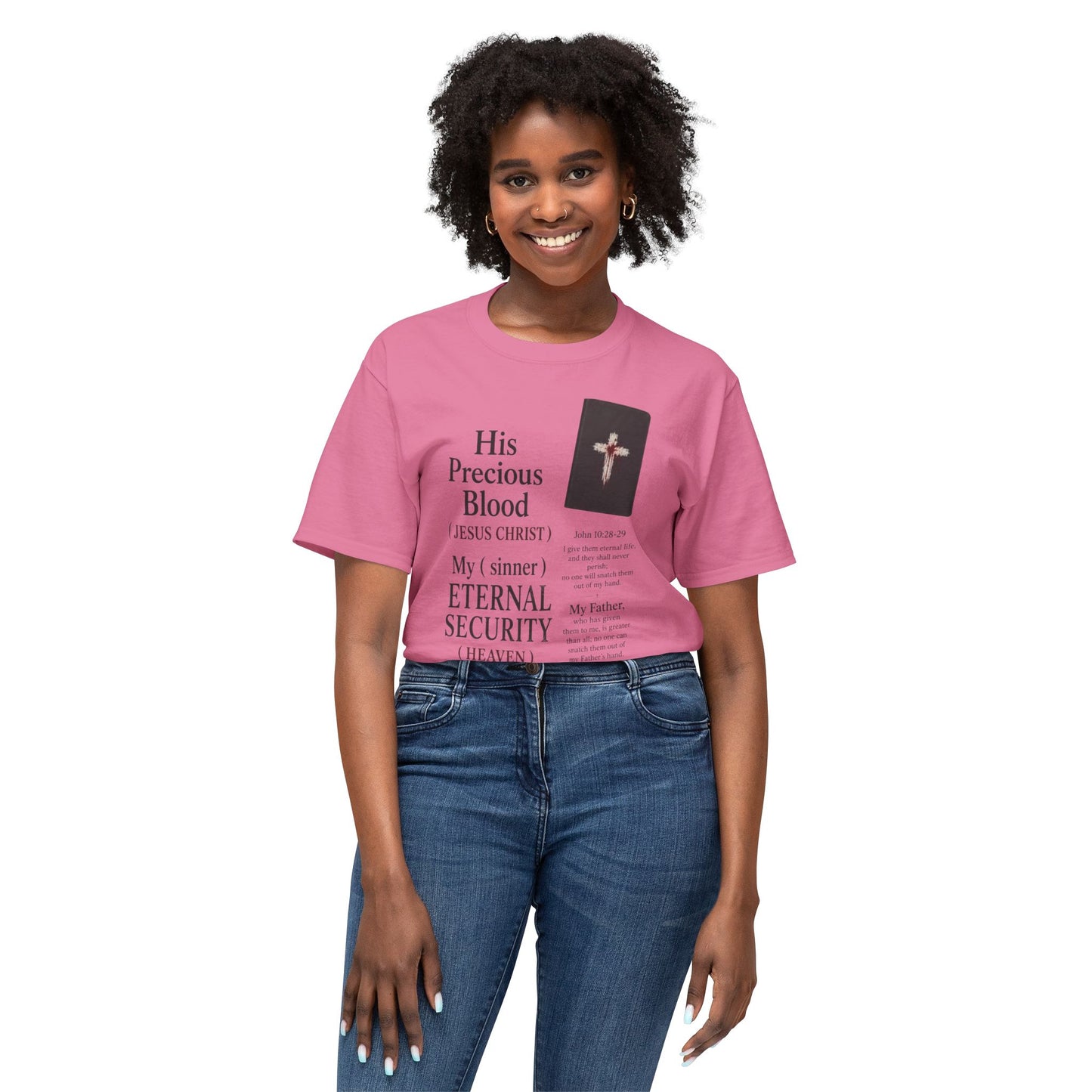 Christian Passport T-Shirt — Eternal Security Scripture Tee