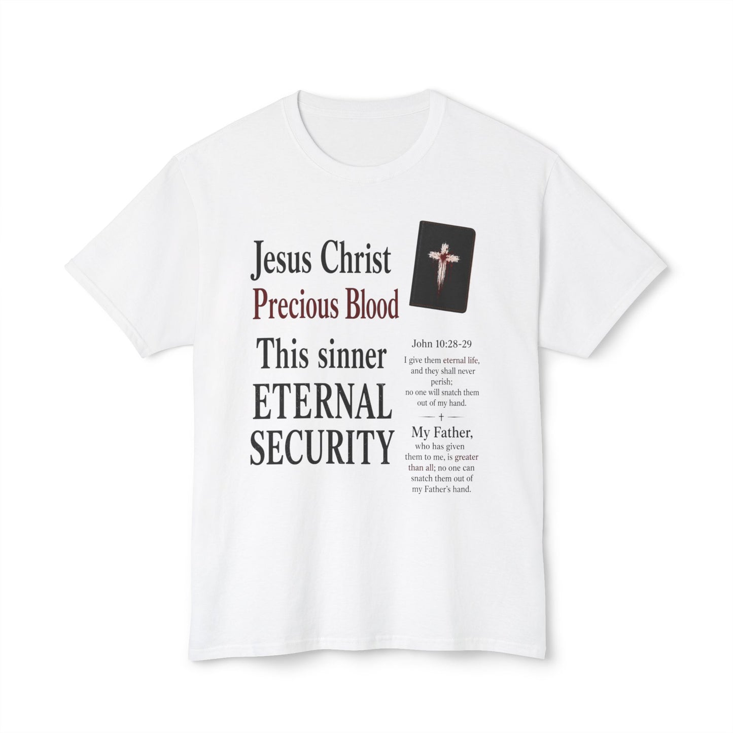 Christian Passport T-Shirt — Eternal Security Scripture Tee