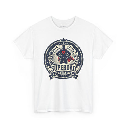 Superdad Everyday Hero T-Shirt — Father’s Day Retro Superhero Tee