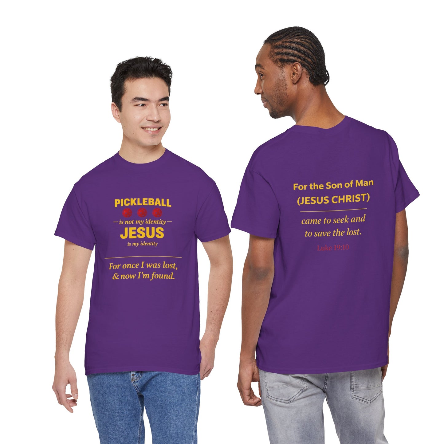 Pickleball Is Not My Identity — Jesus Is My Identity T-Shirt