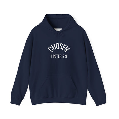 Chosen Hoodie | 1 Peter 2:9 Christian Sweatshirt, Unisex Faith Apparel, Spiritual Gift, Cozy Religious Hoodie