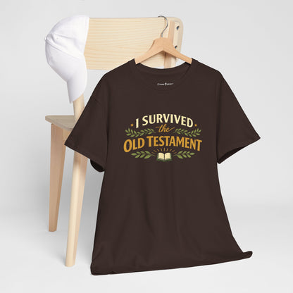 I Survived the Old Testament Tee — Funny Christian T-Shirt