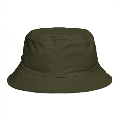 Bucket Hat — Psalm 46:5 Faith Ribbon Bucket Hat (God Is Within Her)