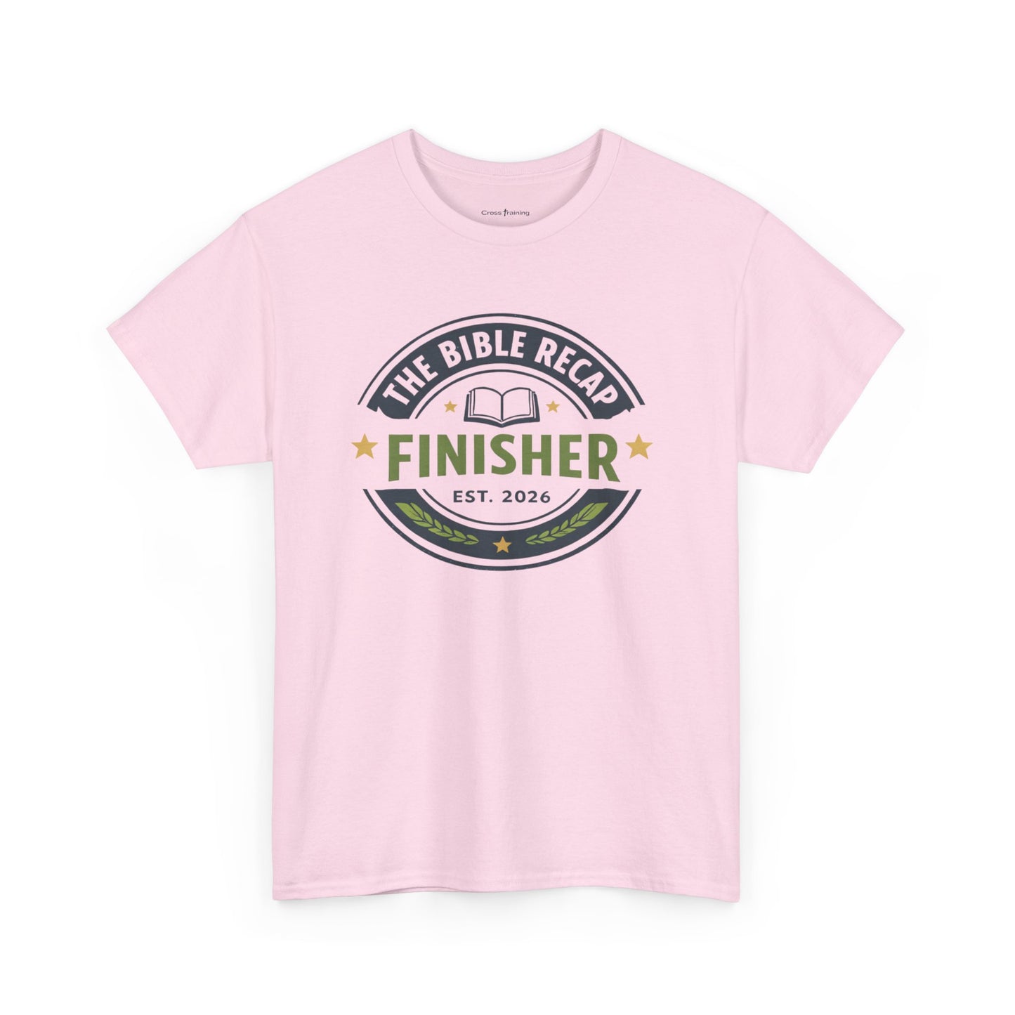 Bible Recap Finisher T‑Shirt — “Finisher” Faith Journey Tee
