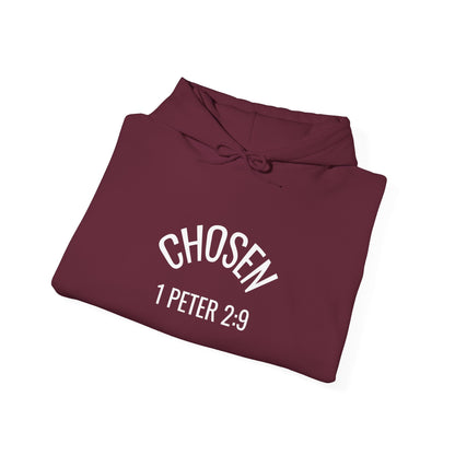 Chosen Hoodie | 1 Peter 2:9 Christian Sweatshirt, Unisex Faith Apparel, Spiritual Gift, Cozy Religious Hoodie