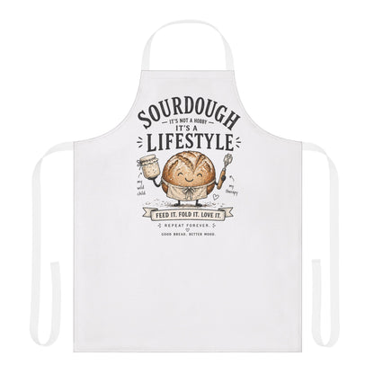 Sourdough Apron — "Sourdough: It's Not a Hobby, It's a Lifestyle" Baker's Apron