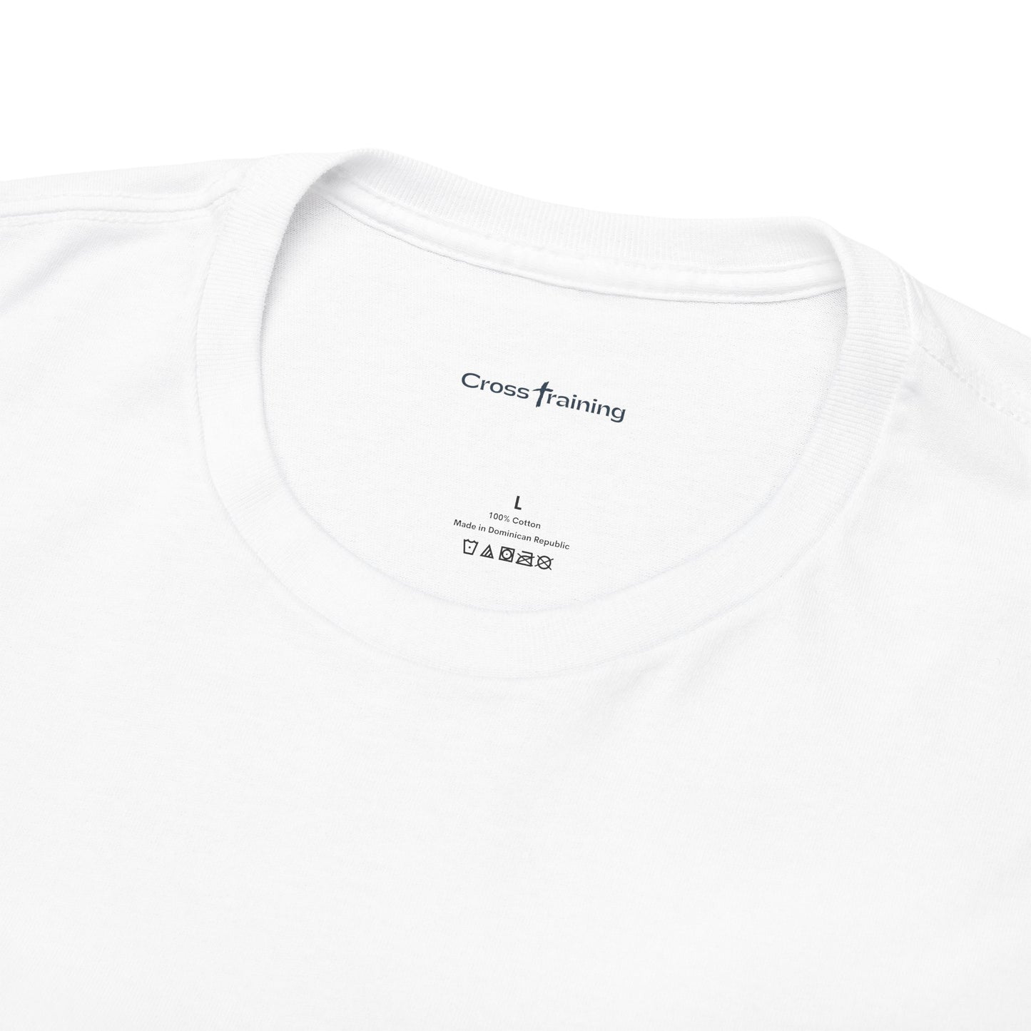 Christian Cross Tee — "May Heavenly Things Constantly Interrupt Our Earthly Things" Inspirational T‑Shirt