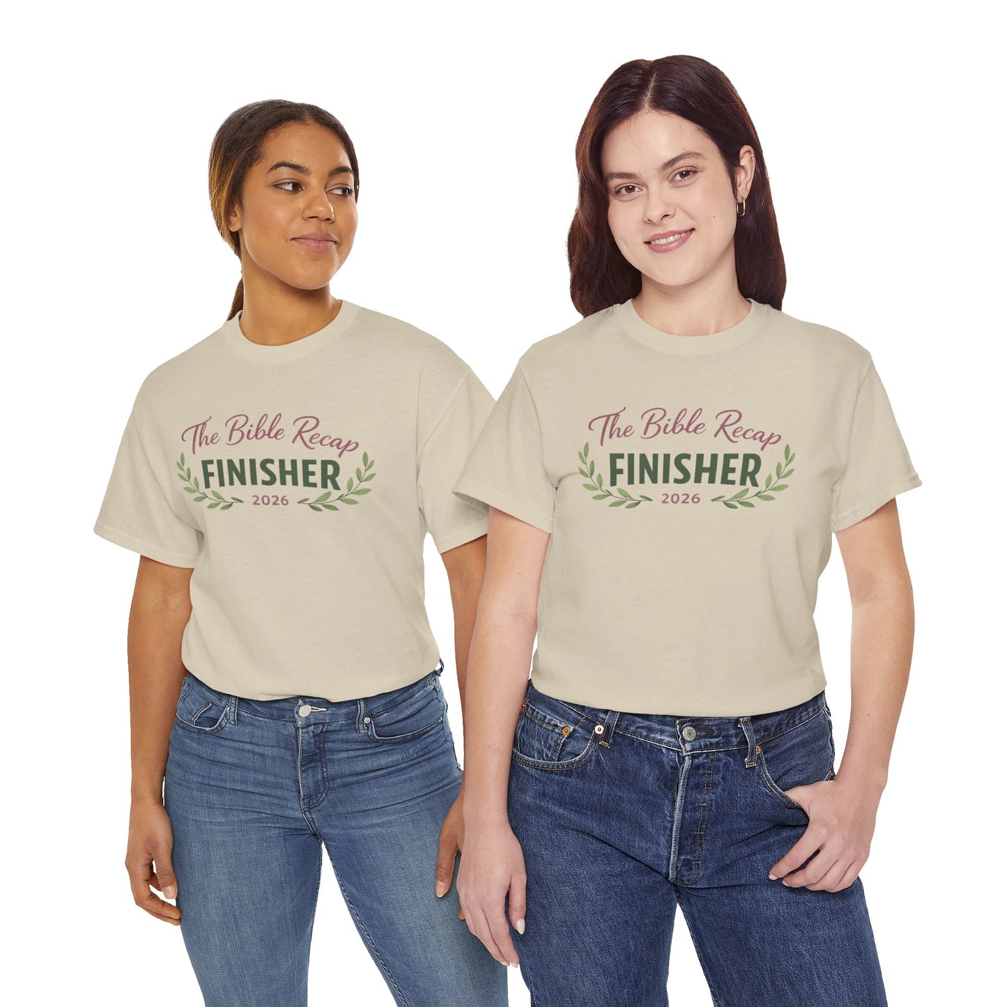 Bible Recap Finisher 2026 T-Shirt — Faith Journey Graduation Tee