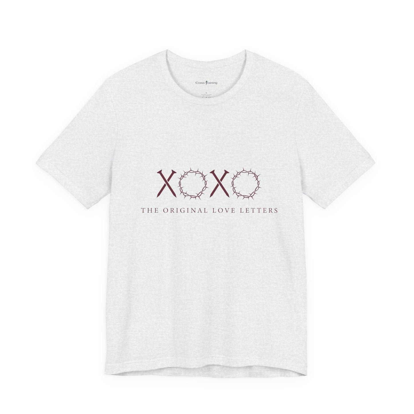 XOXO Floral Tee — "The Original Love Letters" Valentine's Graphic T-Shirt