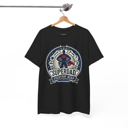 Superdad Everyday Hero T-Shirt — Father’s Day Retro Superhero Tee