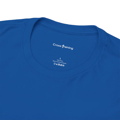 Christian Cross Tee — "May Heavenly Things Constantly Interrupt Our Earthly Things" Inspirational T‑Shirt