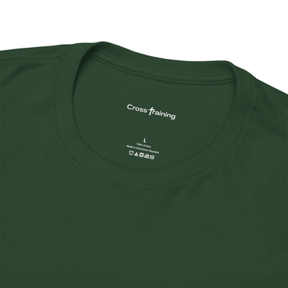 Christian Cross Tee — "May Heavenly Things Constantly Interrupt Our Earthly Things" Inspirational T‑Shirt