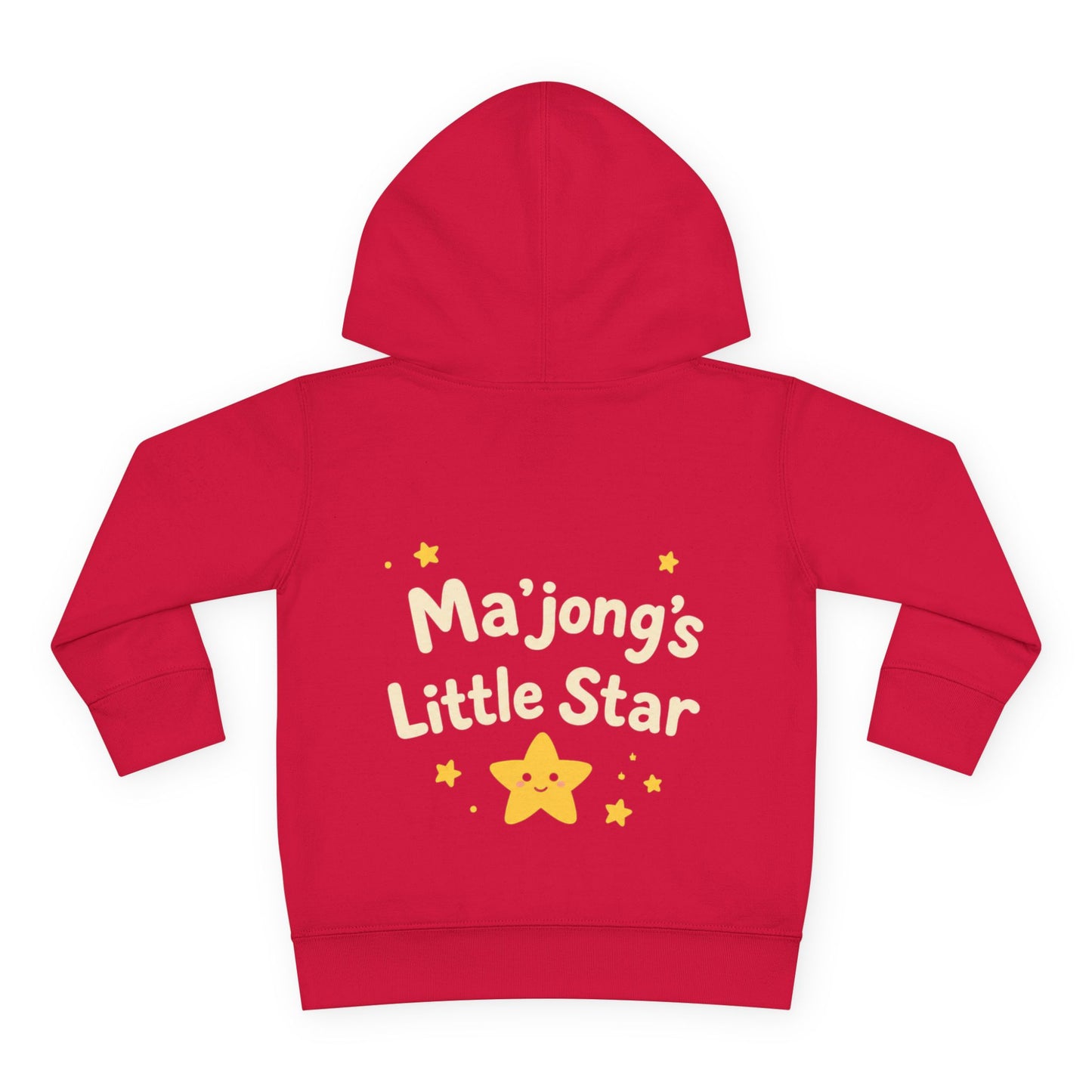 Toddler Hoodie - "Ma'jong's Little Star" Personalized Kids Pullover Fleece