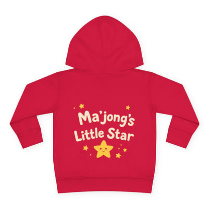 Toddler Hoodie - "Ma'jong's Little Star" Personalized Kids Pullover Fleece