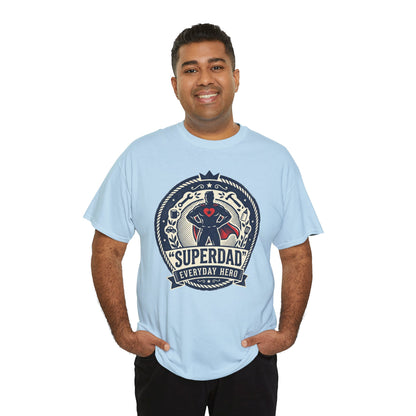 Superdad Everyday Hero T-Shirt — Father’s Day Retro Superhero Tee