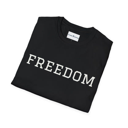 Freedom & Faith Unisex T-Shirt, Inspirational Tee, Casual Wear, Christian Apparel, Great for Everyday Use