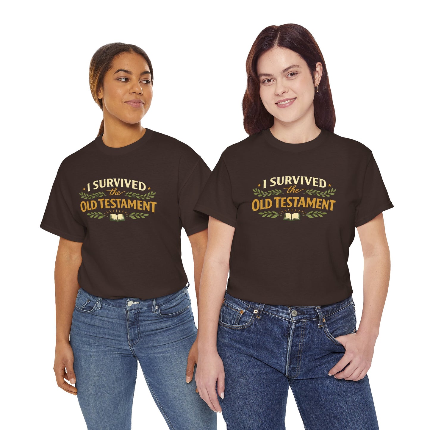 I Survived the Old Testament Tee — Funny Christian T-Shirt