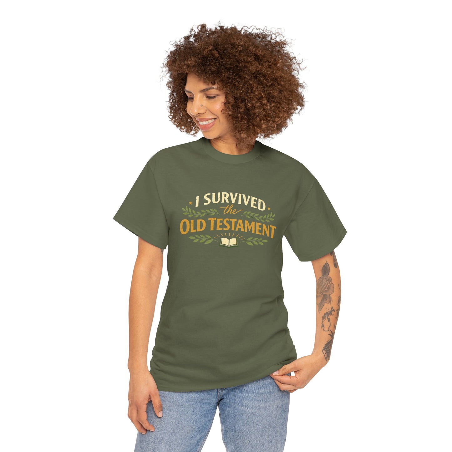 I Survived the Old Testament Tee — Funny Christian T-Shirt