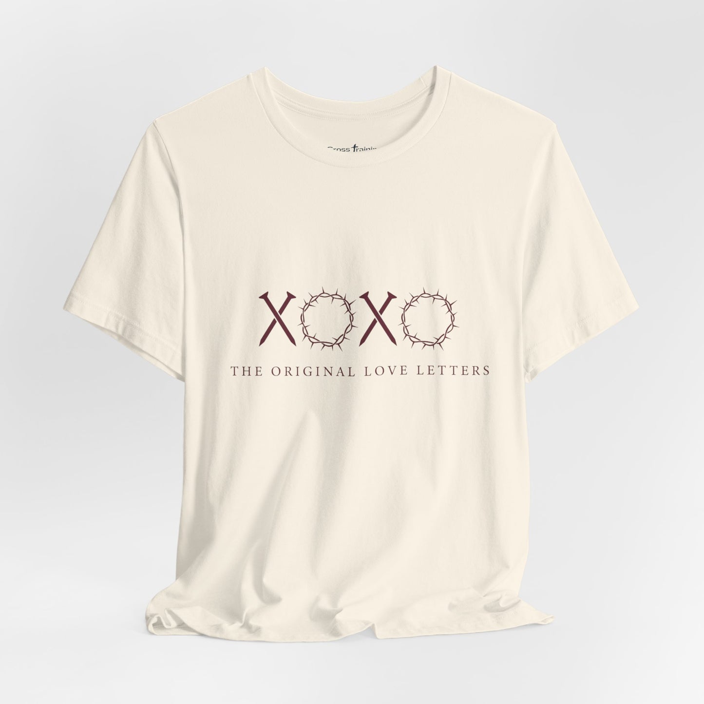 XOXO Floral Tee — "The Original Love Letters" Valentine's Graphic T-Shirt