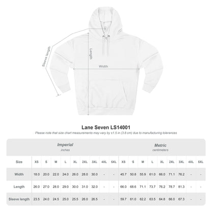 Christian Hoodie — Spiritual Scripture Floral Design ("Even Before He Made the World")