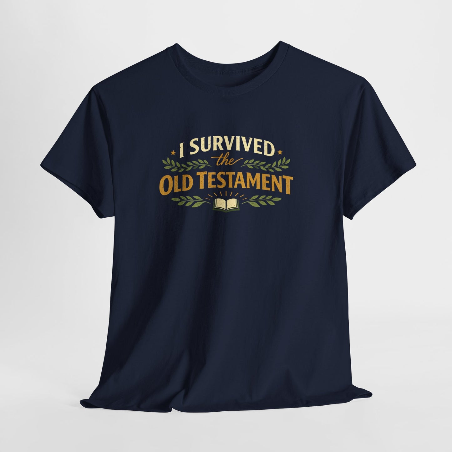 I Survived the Old Testament Tee — Funny Christian T-Shirt
