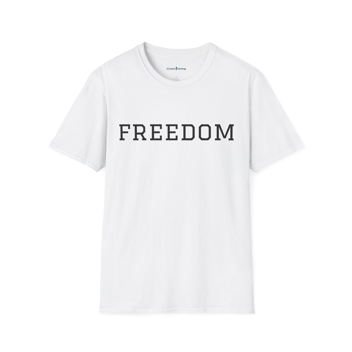 Freedom & Faith Unisex T-Shirt, Inspirational Tee, Casual Wear, Christian Apparel, Great for Everyday Use