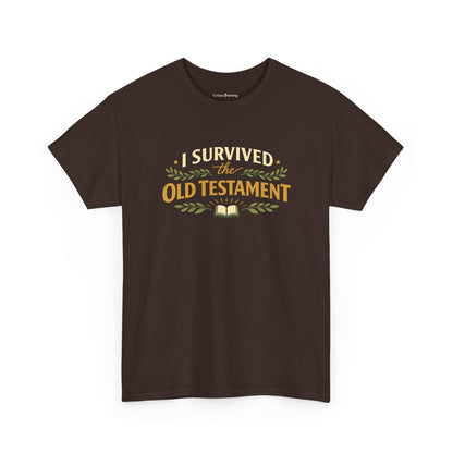 I Survived the Old Testament Tee — Funny Christian T-Shirt
