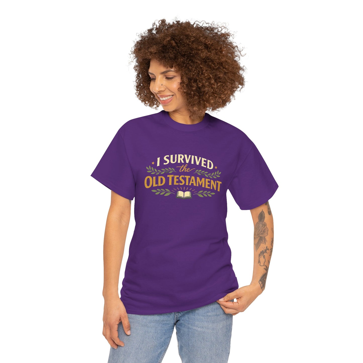 I Survived the Old Testament Tee — Funny Christian T-Shirt
