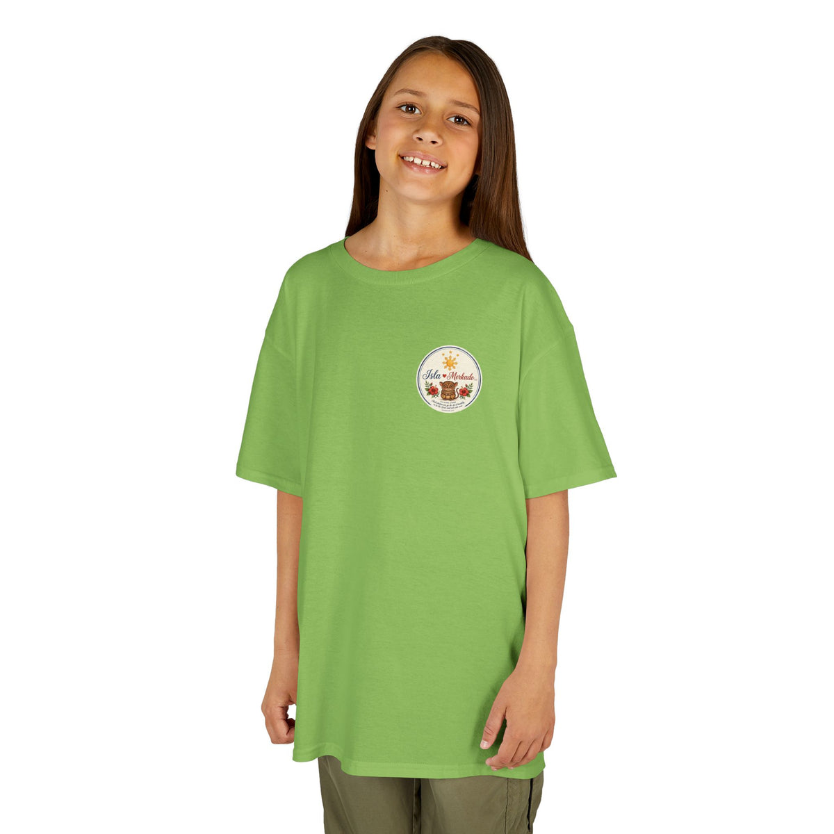 Kids Isla Merkado Floral Heritage Tee