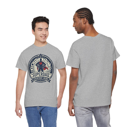 Superdad Everyday Hero T-Shirt — Father’s Day Retro Superhero Tee