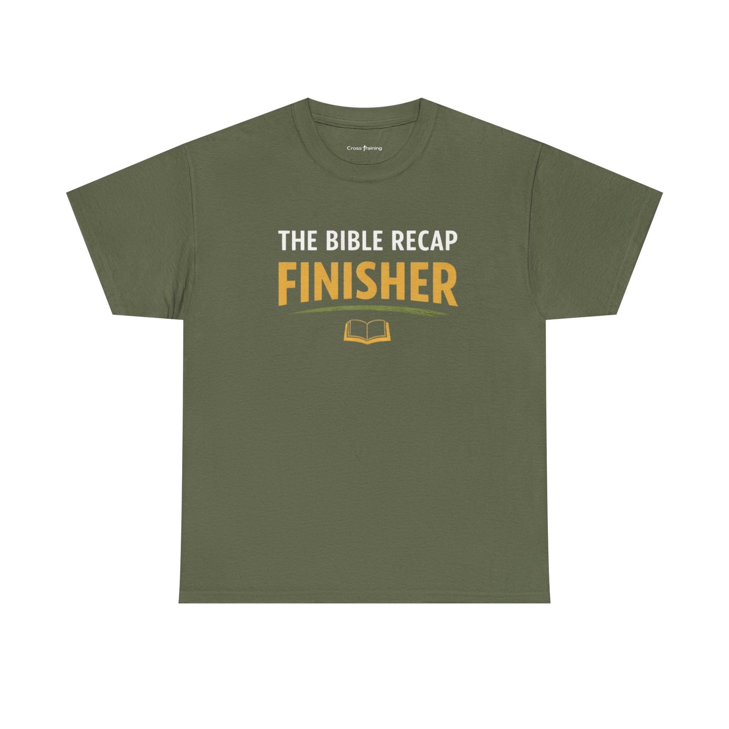 Bible Recap Finisher Tee – Christian Study Graduation Shirt