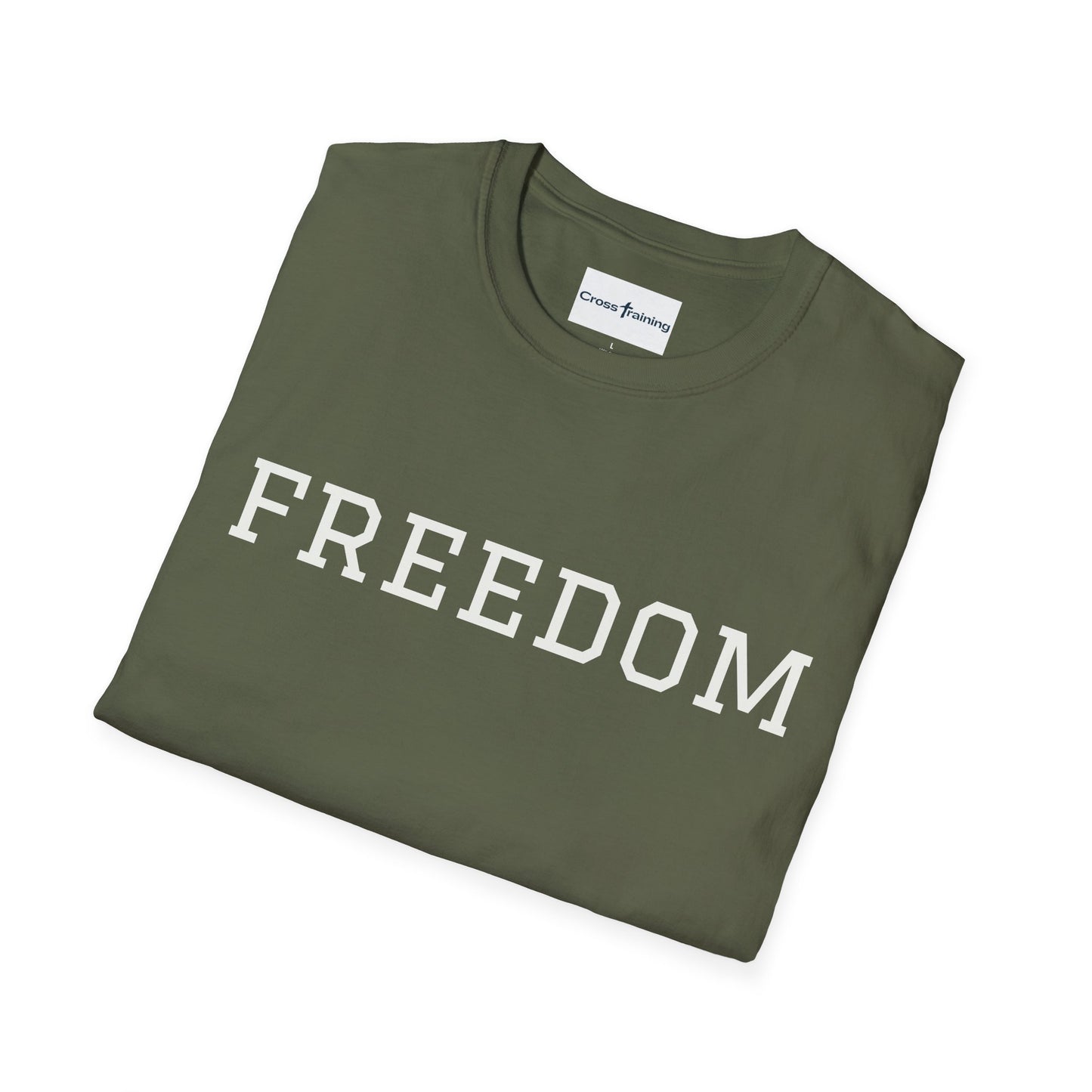 Freedom & Faith Unisex T-Shirt, Inspirational Tee, Casual Wear, Christian Apparel, Great for Everyday Use