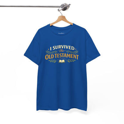 I Survived the Old Testament Tee — Funny Christian T-Shirt