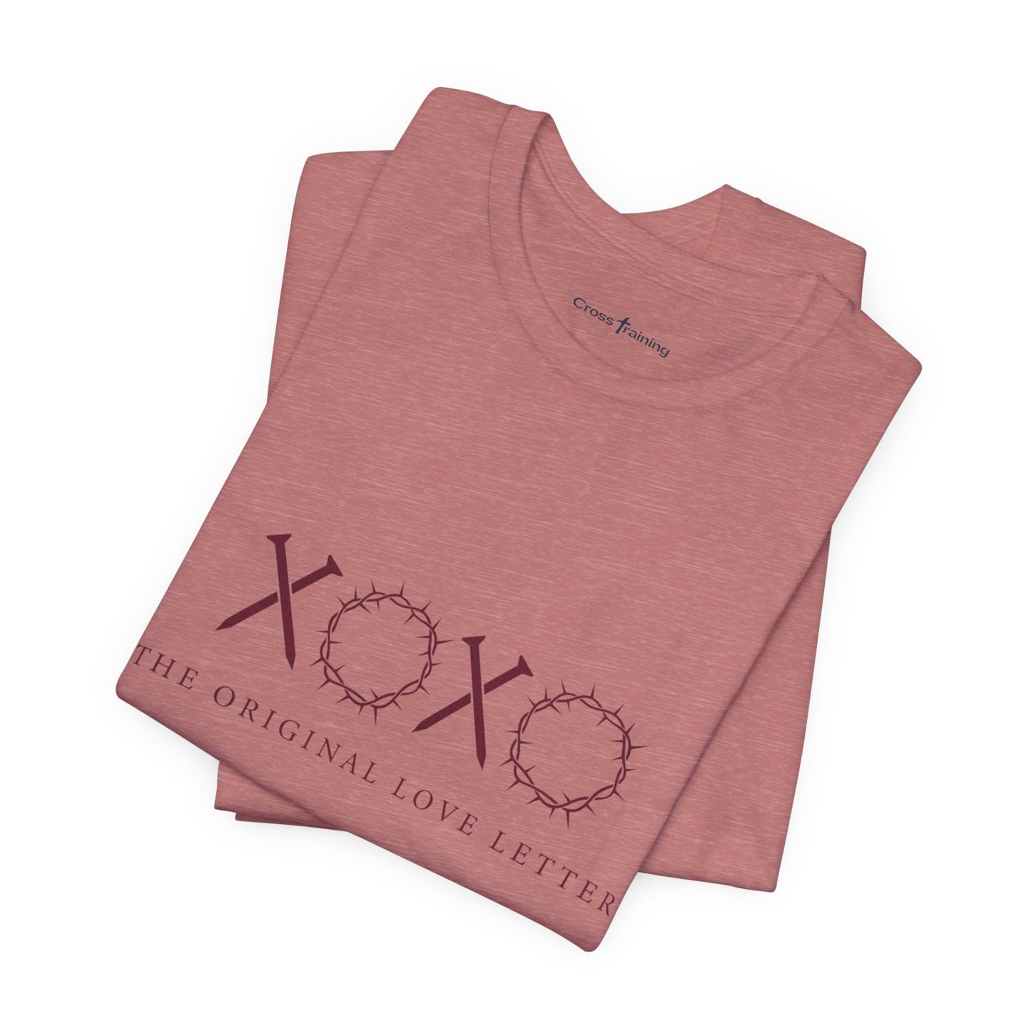 XOXO Floral Tee — "The Original Love Letters" Valentine's Graphic T-Shirt