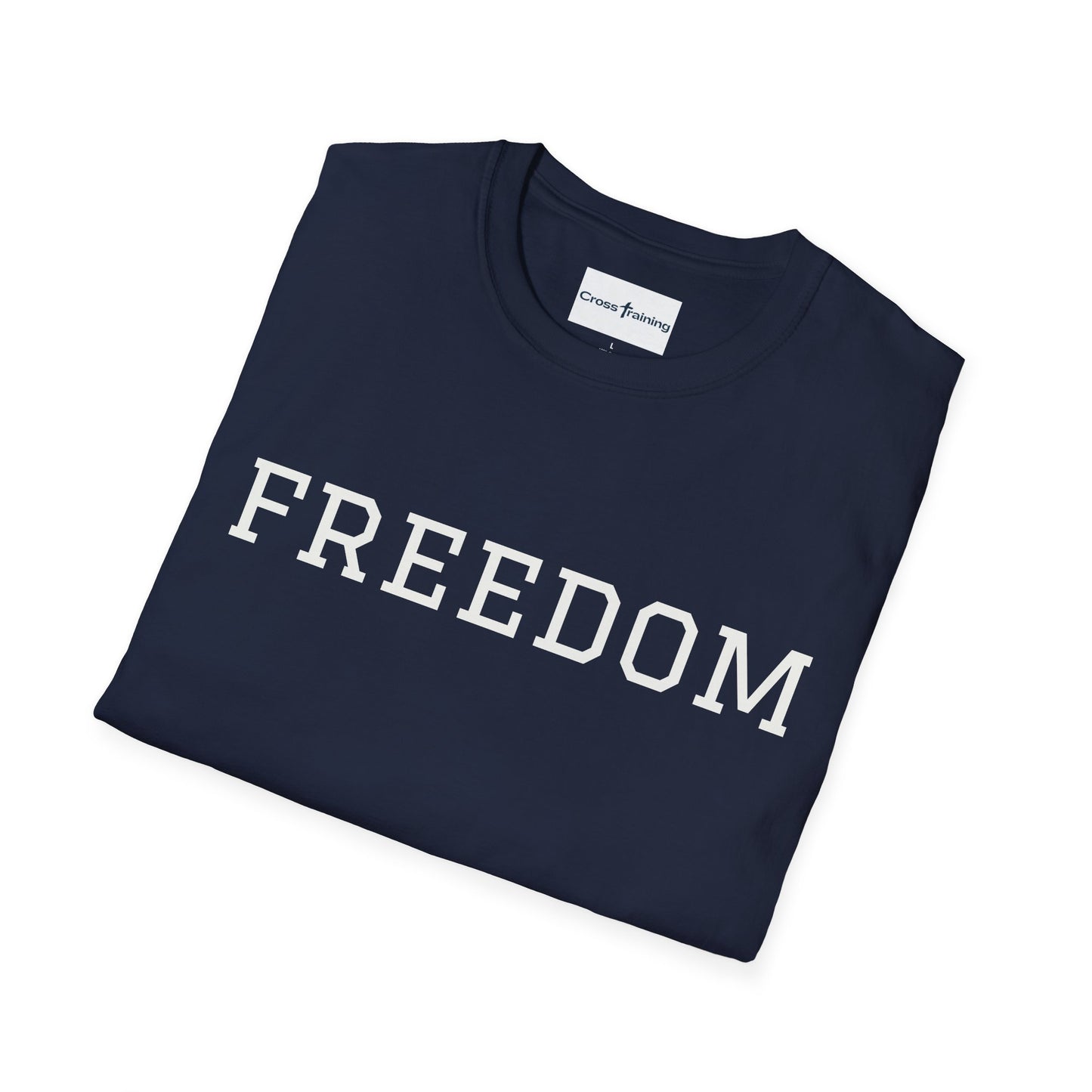 Freedom & Faith Unisex T-Shirt, Inspirational Tee, Casual Wear, Christian Apparel, Great for Everyday Use