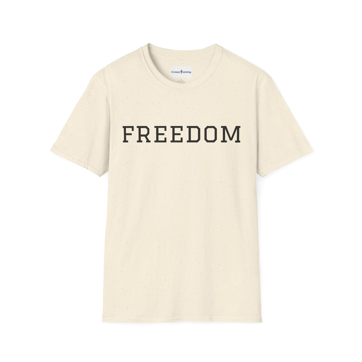 Freedom & Faith Unisex T-Shirt, Inspirational Tee, Casual Wear, Christian Apparel, Great for Everyday Use