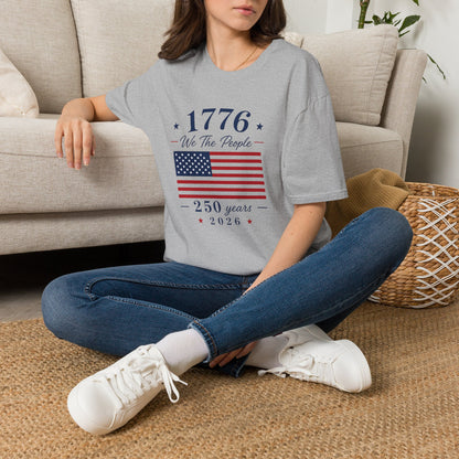 1776 We The People T-Shirt — American Flag Patriotic Tee for Independence Day