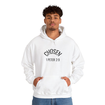 Chosen Hoodie | 1 Peter 2:9 Christian Sweatshirt, Unisex Faith Apparel, Spiritual Gift, Cozy Religious Hoodie