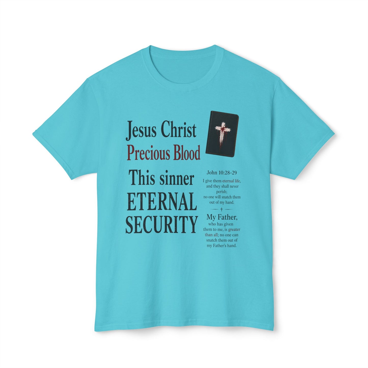 Christian Passport T-Shirt — Eternal Security Scripture Tee