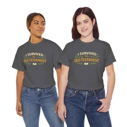 I Survived the Old Testament Tee — Funny Christian T-Shirt