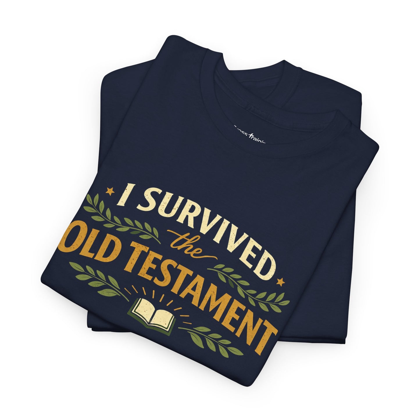 I Survived the Old Testament Tee — Funny Christian T-Shirt