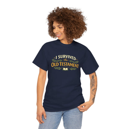 I Survived the Old Testament Tee — Funny Christian T-Shirt