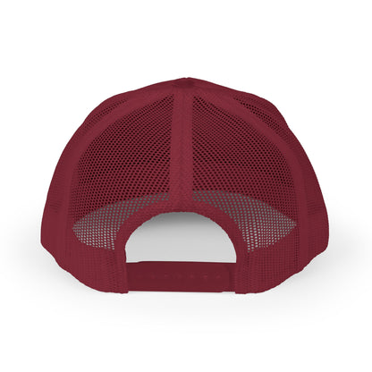 Embroidered Faith Retreat Trucker Cap — 'Faithful God' Family Ministry Snapback